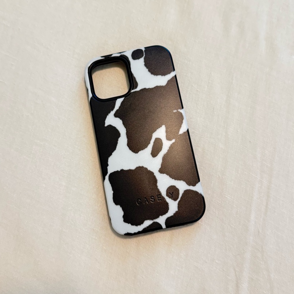 Casely Cow Print iPhone 12 Pro Case
